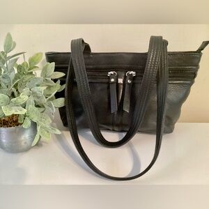 Stone Mountain Black Women's Leather Mini Bag